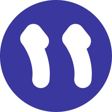 Beyaz arkaplandaki tek bir izole simgenin vektör çizimi