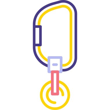 Modern bir simgenin vektör illüstrasyonu