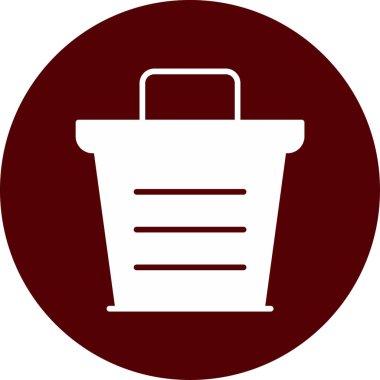 Sepet Simgesi vektör illüstrasyonu