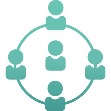 şebeke. Web simgesi basit illüstrasyon