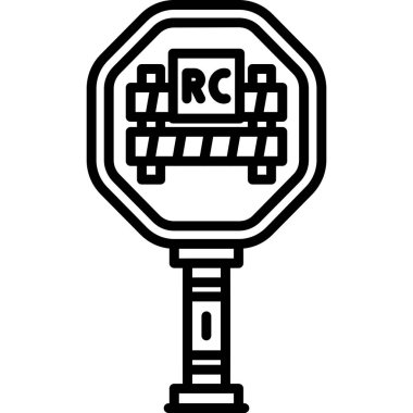 araba motoru simgesi, basit tasarım