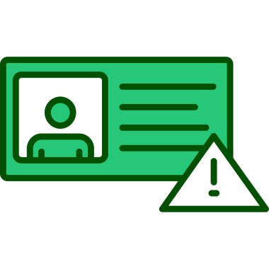 kullanıcı vektörü renk çizgisi simgesi