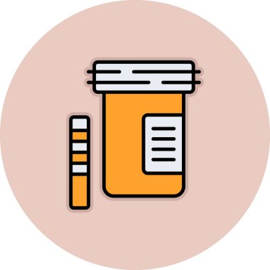 Tıbbi bir simgenin vektör illüstrasyonu