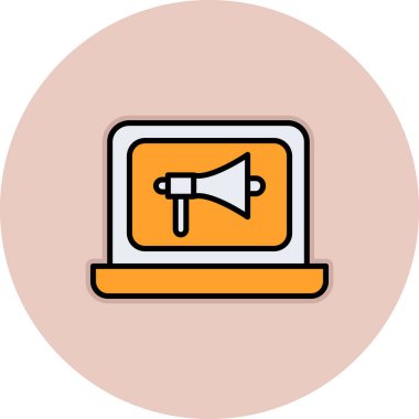 seo modern simgesinin vektör illüstrasyonu