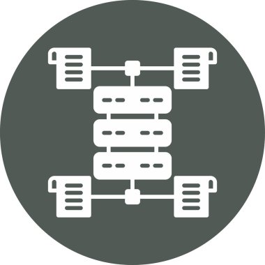 Modern b 'nin vektör illüstrasyonu eksik simgesi