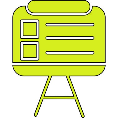 Ofis ve bina işaretinin vektör illüstrasyonu