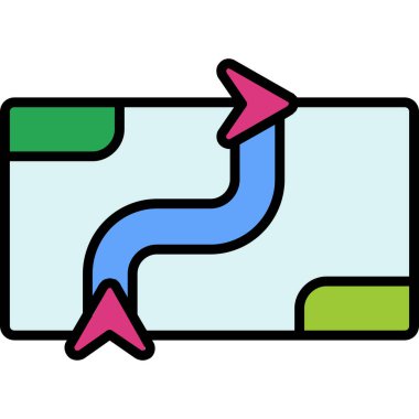 Ok simgesi. vektör illüstrasyonu