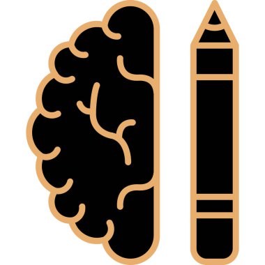 kalem simgesi vektör illüstrasyonu