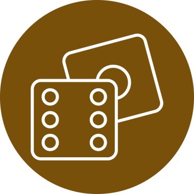 Modern bir simgenin vektör illüstrasyonu