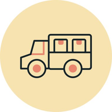 kamyon simgesi çizimi