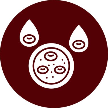 Köpek simgesinin vektör illüstrasyonu