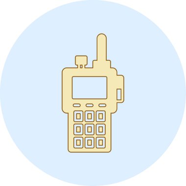 - Telefon. Web simgesi basit illüstrasyon