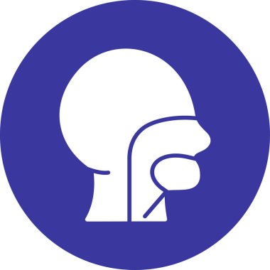 Kasklı bir adamın vektör çizimi