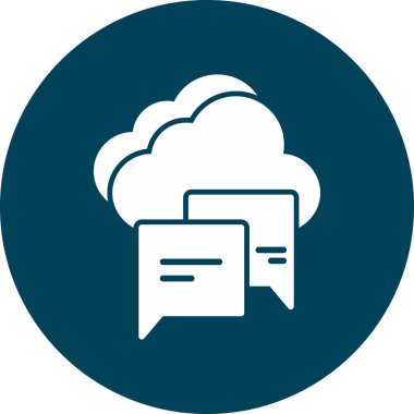 bulut depolama ikonu vektör illüstrasyon tasarımı