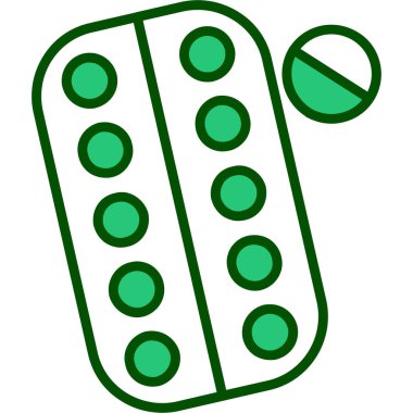 Haplar. Web simgesi basit tasarım