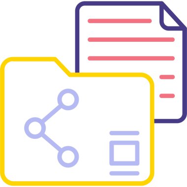 Veri dosyası. Basit illüstrasyon