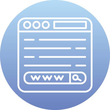 Tarayıcı penceresinin web simgesi.