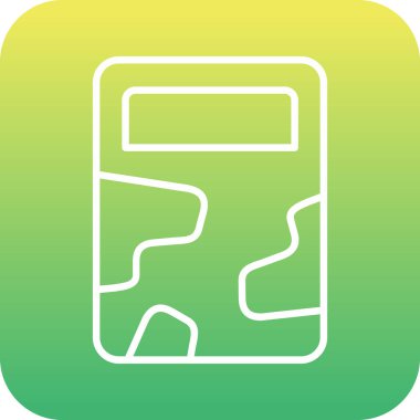 Bir bayrağın vektör illüstrasyonu