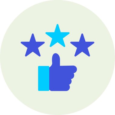 Başparmağını kaldır. Basit resimleme