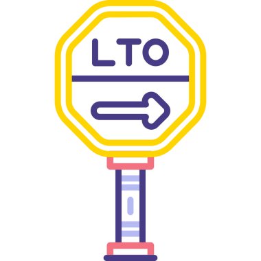 Trafik ışığı simgesi vektör illüstrasyon tasarımı