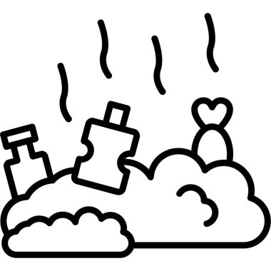 Hava balonu. Basit tasarım