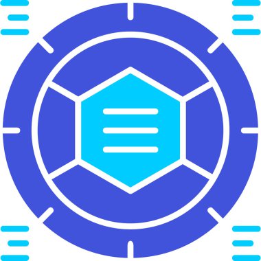 Seo simgesinin vektör illüstrasyonu