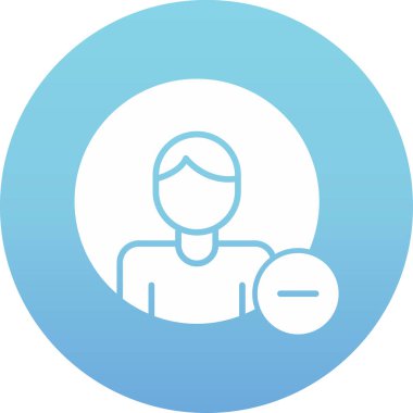 Bir kadın simgesinin vektör illüstrasyonu