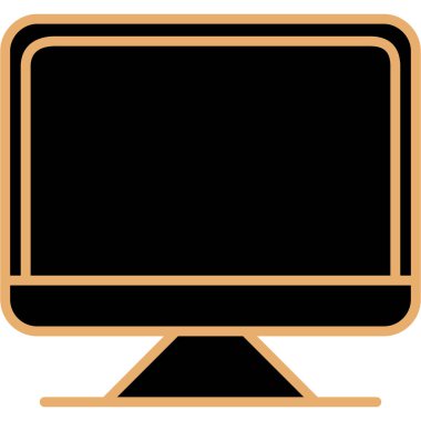 dizüstü bilgisayar simgesini doldurulmuş - ana hatlar biçiminde göster