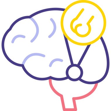 beyin yaratıcı fikir simgesi