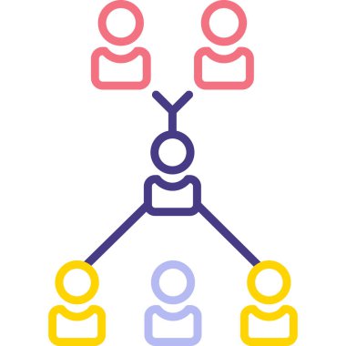 İş adamlarının vektör illüstrasyonu