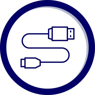 usb flash vektör simgesi