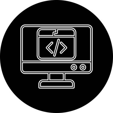 seo modern simgesinin vektör illüstrasyonu