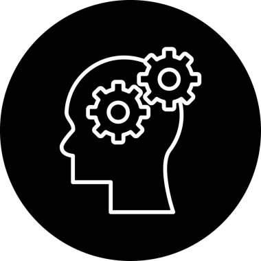 Kolayca değiştirebilen veya düzenleyebilen Beyin Vektörü simgesi