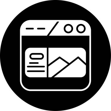 Kişisel finansın vektör illüstrasyon simgesi