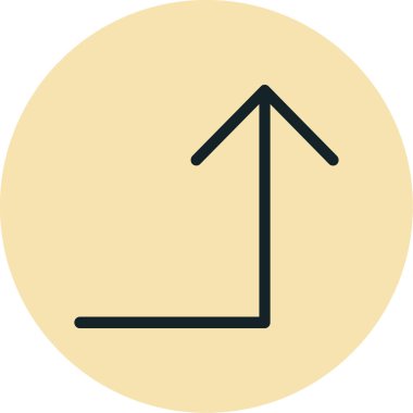 ok simgesi, vektör illüstrasyon tasarımı