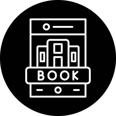 Kitap. Web simgesi basit tasarım