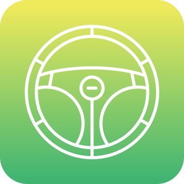 Benzersiz araç gösterge paneli vektör simgesi