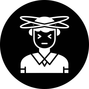 Bir kadının vektör illüstrasyonu