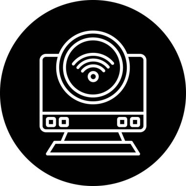 wifi simgesi vektör illüstrasyonu