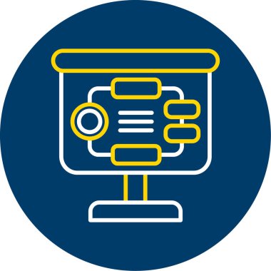 seo modern simgesinin vektör illüstrasyonu