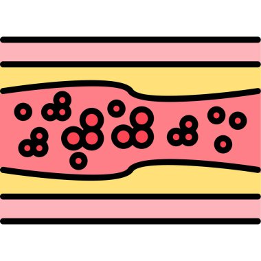 Çizgi film arkaplanının vektör çizimi