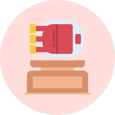 Güç. Web simgesi basit illüstrasyon