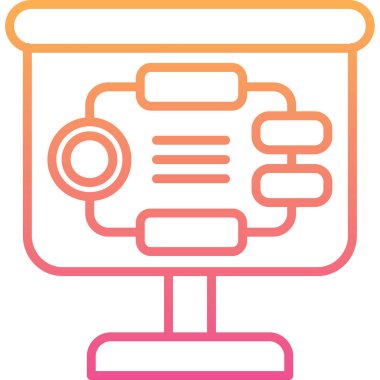 seo modern simgesinin vektör illüstrasyonu