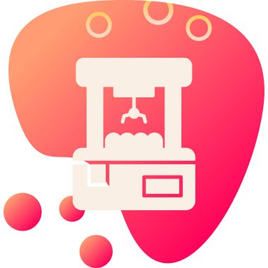 Yemek. Web simgesi basit illüstrasyon