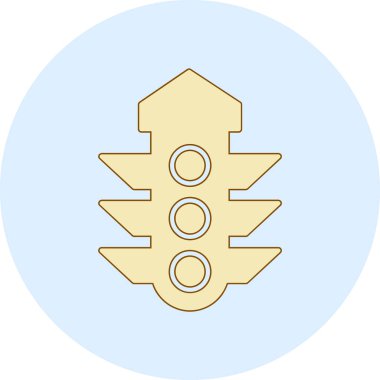 Bir çelengin vektör çizimi