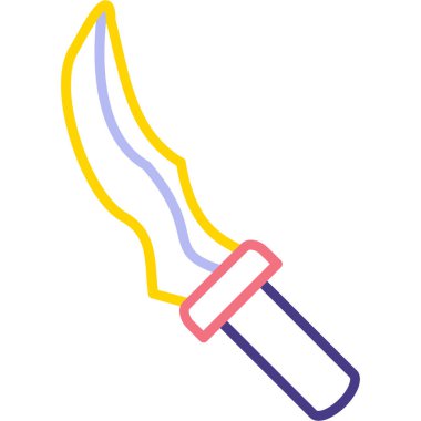 Çizgi film simgesinin vektör çizimi