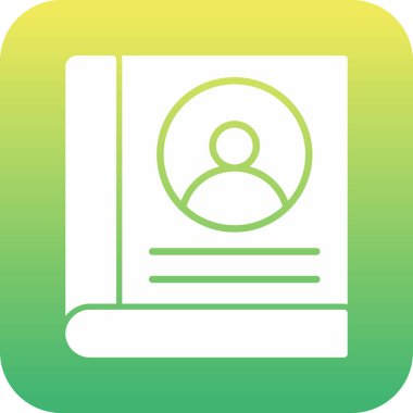 Modern simgenin vektör illüstrasyonu