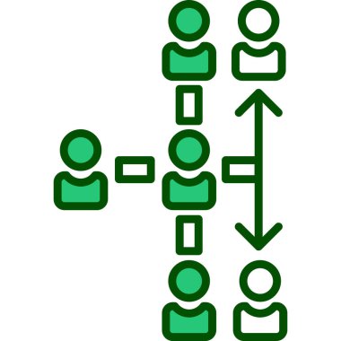 bağlantı simgesi vektör çizimi