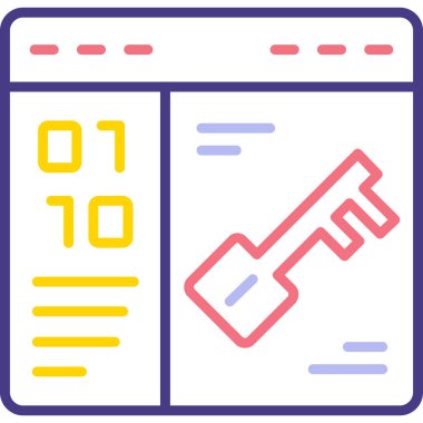 Takvim simgesi, vektör illüstrasyonu basit tasarım