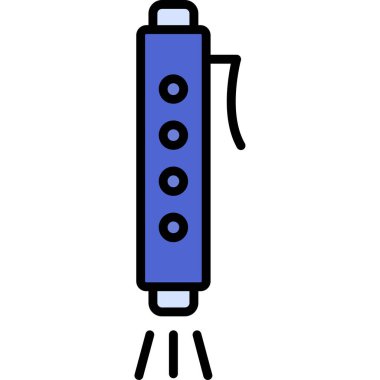 Pil. Web simgesi basit illüstrasyon